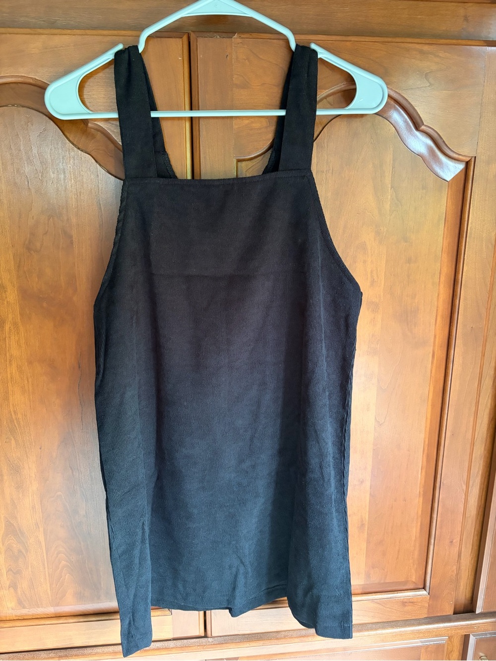 SHEIN Black Sleeveless Square Neck Shift Dress